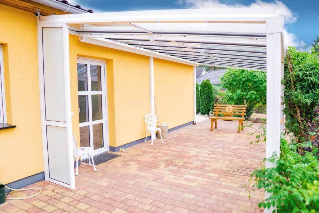Haeuschen Am Waldrand Vila Teupitz Exterior foto